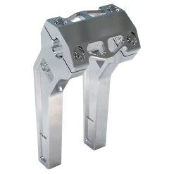 LA Choppers Raw 1" Performance Riser 8" With Pullback