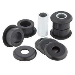 Arlen Ness Polyurethane Riser Bushing Kit Black
