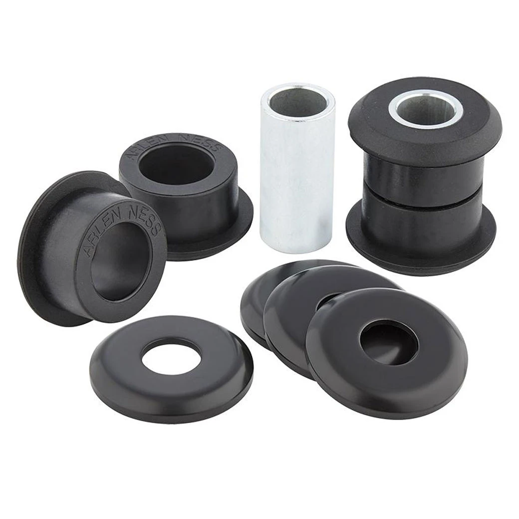 Arlen Ness Polyurethane Riser Bushing Kit Black 1 Arlen Ness Polyurethane Riser Bushing Kit Black