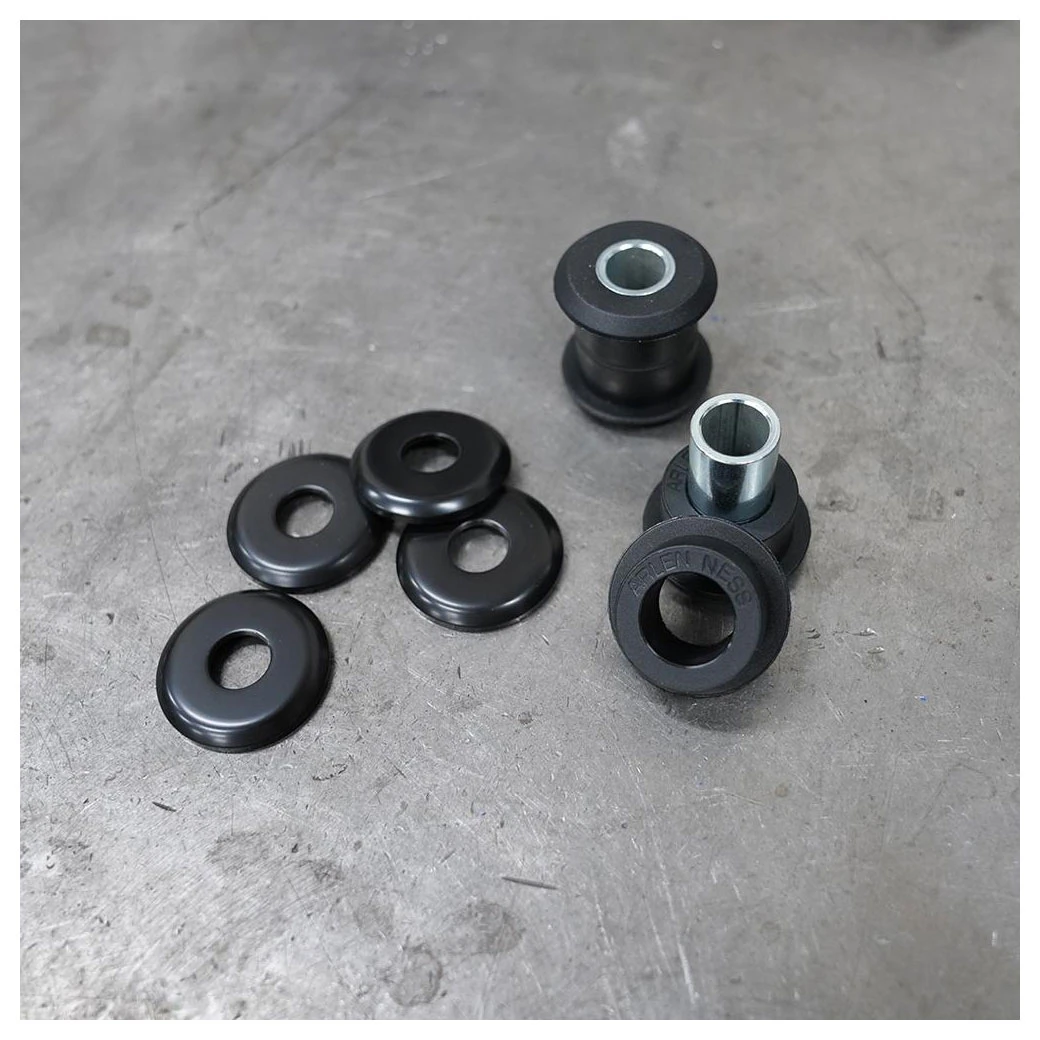 Arlen Ness Polyurethane Riser Bushing Kit Black 3 Arlen Ness Polyurethane Riser Bushing Kit Black - Image 3