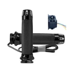 Avon Grips Custom Contour Gatlin Heat Grips Black