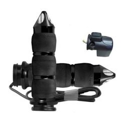 Avon Grips Air Cushion Spiked Heated Grips Black