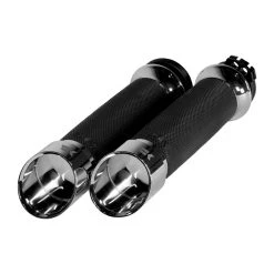 Khrome Werks Edge Custom Grips Chrome Cable