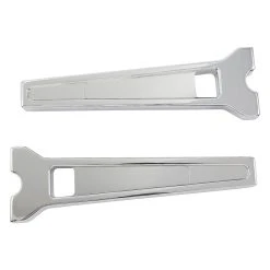 LA Choppers Chrome 1" Performance Riser 10" Straight