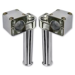 Wild 1 Chrome Pullback Risers For 1-1/4" Handlebars