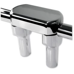 LA Choppers Chrome 4″ Riser Kit For 1″ Handlebar