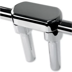 LA Choppers Chrome 6″ Riser Kit For 1-1/4″ Handlebar