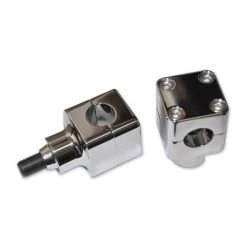 Wild 1 Chubby 2″ Springer Risers - Chrome