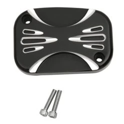 Arlen Ness Black Deep Cut Hydraulic Clutch Master Cylinder Cover