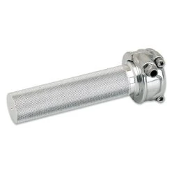 Biltwell Inc. 1" Polished Single Cable Whiskey Throttle