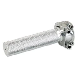 Biltwell Inc. 1" Polished Dual Cable Whiskey Throttle