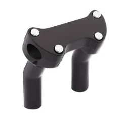 Milwaukee Twins Complete Black Pullback 4-1/2″ Riser Set