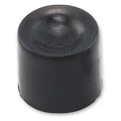 Twin Power Black Short Button Caps