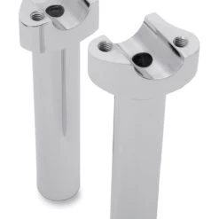 J&P Cycles Chrome Straight 8-1/2" Risers