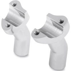 J&P Cycles Chrome Pullback 3-1/2" Risers
