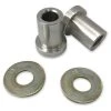 LA Choppers Raw Chrome Solid Riser Bushings