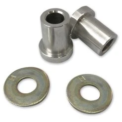 LA Choppers Raw Chrome Solid Riser Bushings