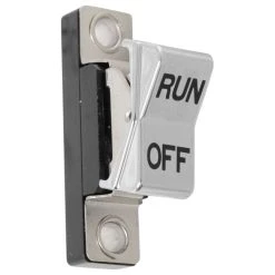 Drag Specialties Chrome Run/Off Rocker Switch