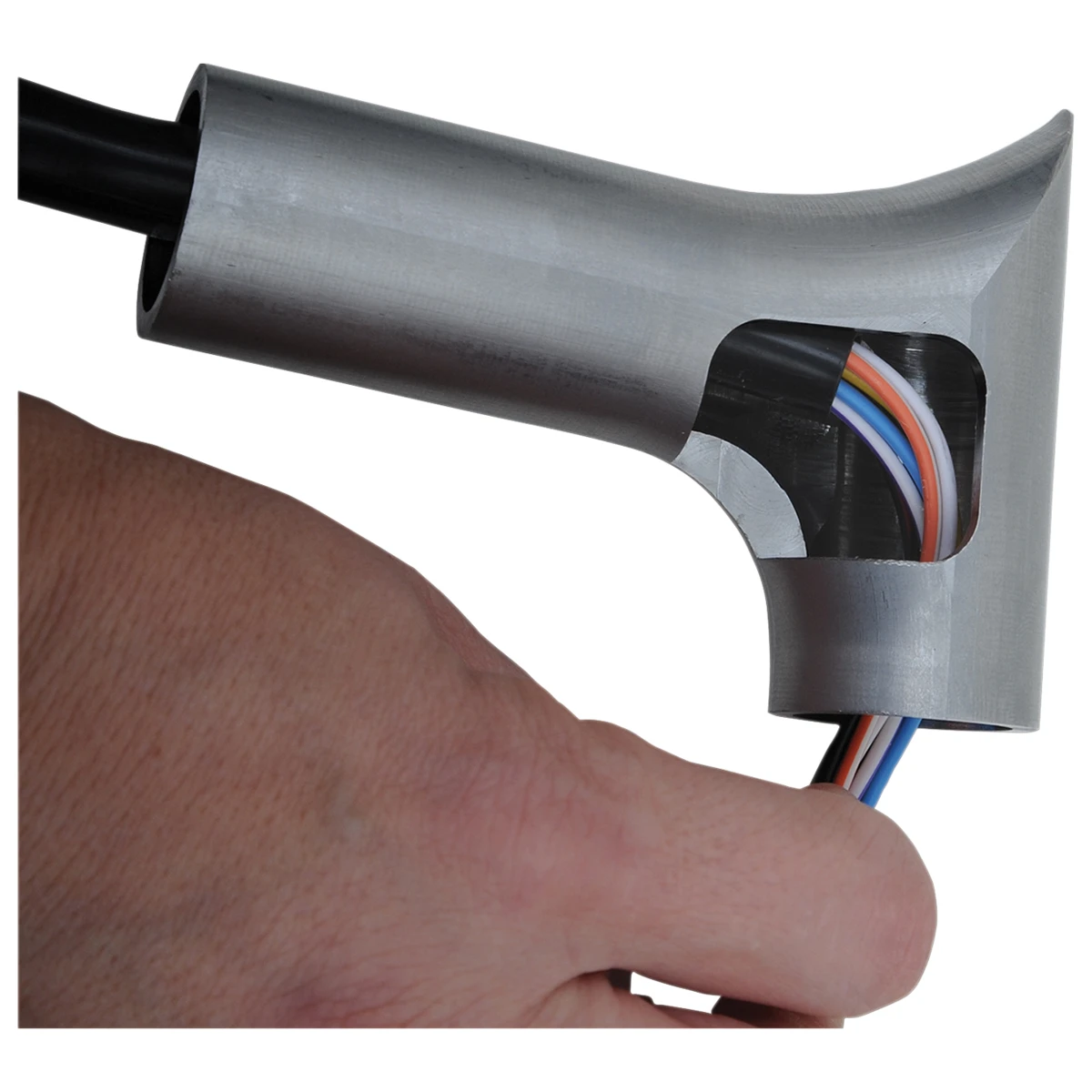 FBI Fat Baggers 1-1/4" Black EZ Install Pointed Top Handlebar Kit 7 FBI Fat Baggers 1-1/4" Black EZ Install Pointed Top Handlebar Kit - Image 7