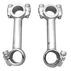 V-Twin Manufacturing Deluxe Dawg Bones Risers