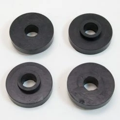 J&P Cycles Rubber Handlebar Damper Set