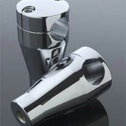 J&P Cycles Straight Handlebar Riser Set