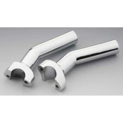 Milwaukee Twins Chrome Forged Aluminum 5-1/2″ Pullback Risers For 1″ Bars