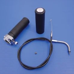 J&P Cycles Single Cable Throttle Kit With Cable