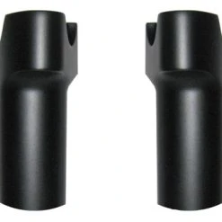 Wild 1 Chubbys 1-1/4" Black Billet 3-1/2″ Riser Set