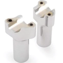 Wild 1 Chubbys 1-1/4″ Chrome 3-1/2″ Riser Set