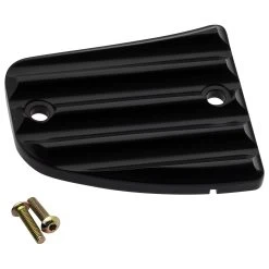 Joker Machine Black Finned Front Brake Master Cylinder Cover