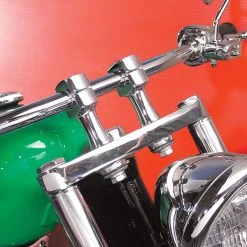 V-Twin Manufacturing 3" Steel Chrome Risers