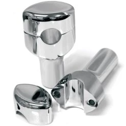 LA Choppers 3" Smooth Chrome Risers