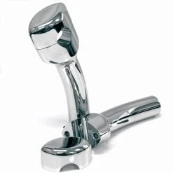 LA Choppers 5-1/2" Hefty Smooth Chrome Risers With 1-3/4″ Pullback