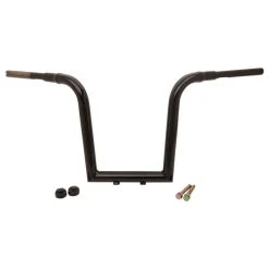 LA Choppers 1-1/2" Black Tree Hugger Mitre Cut Ape Hanger Handlebar