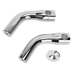 Accutronix 6" Rise, 3-1/2" Pullback Offset Custom Risers