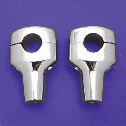 V-Twin Manufacturing 3-1/2" Short Chrome Riser Set