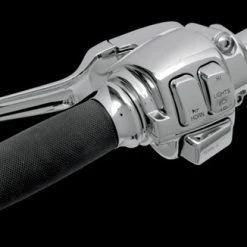 Drag Specialties Chrome 11/16" Handlebar Control Kit With Switches