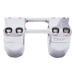 Trask 1-1/4" Assault Risers Chrome