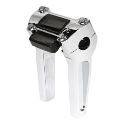 Thrashin Supply Company Riser With Gauge Cutout 6" Tall Chrome