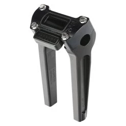 Thrashin Supply Company Riser With Gauge Cutout 8" Tall Black