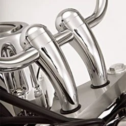 Show Chrome Accessories 4″ Round Handlebar Risers
